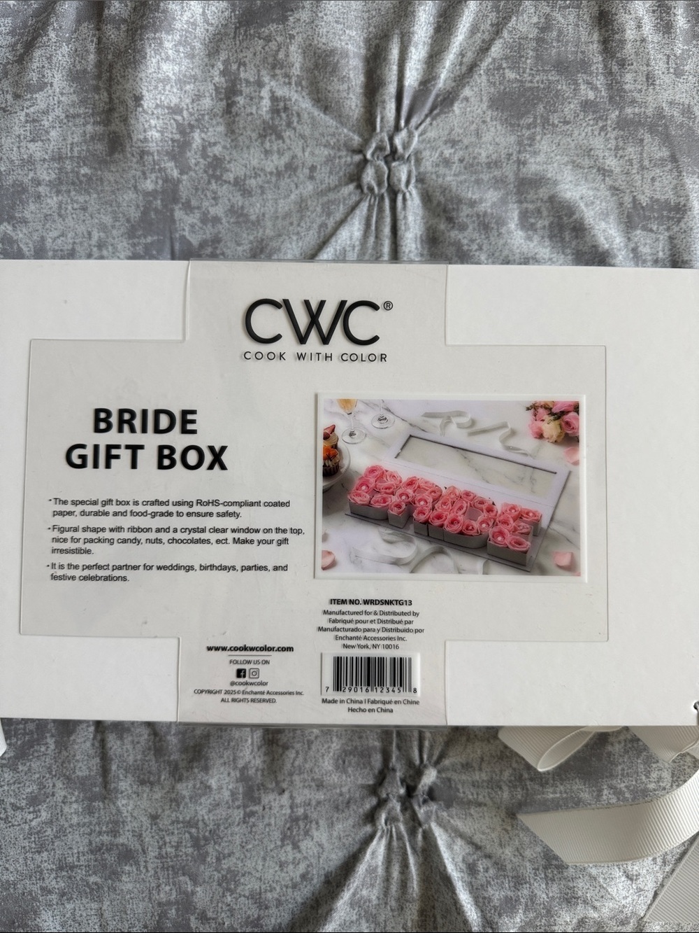 Cook with Color Fillable Bride' Gift Box - Picture 4 of 5